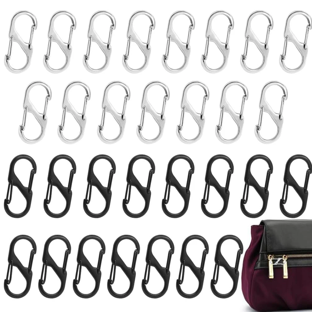 10 قطعة 40 مللي متر سستة كليب مكافحة سرقة مزدوجة مفتوحة سستة سحب إبقاء على ظهره سستة مغلقة للأمتعة الملابس سترة ظهره