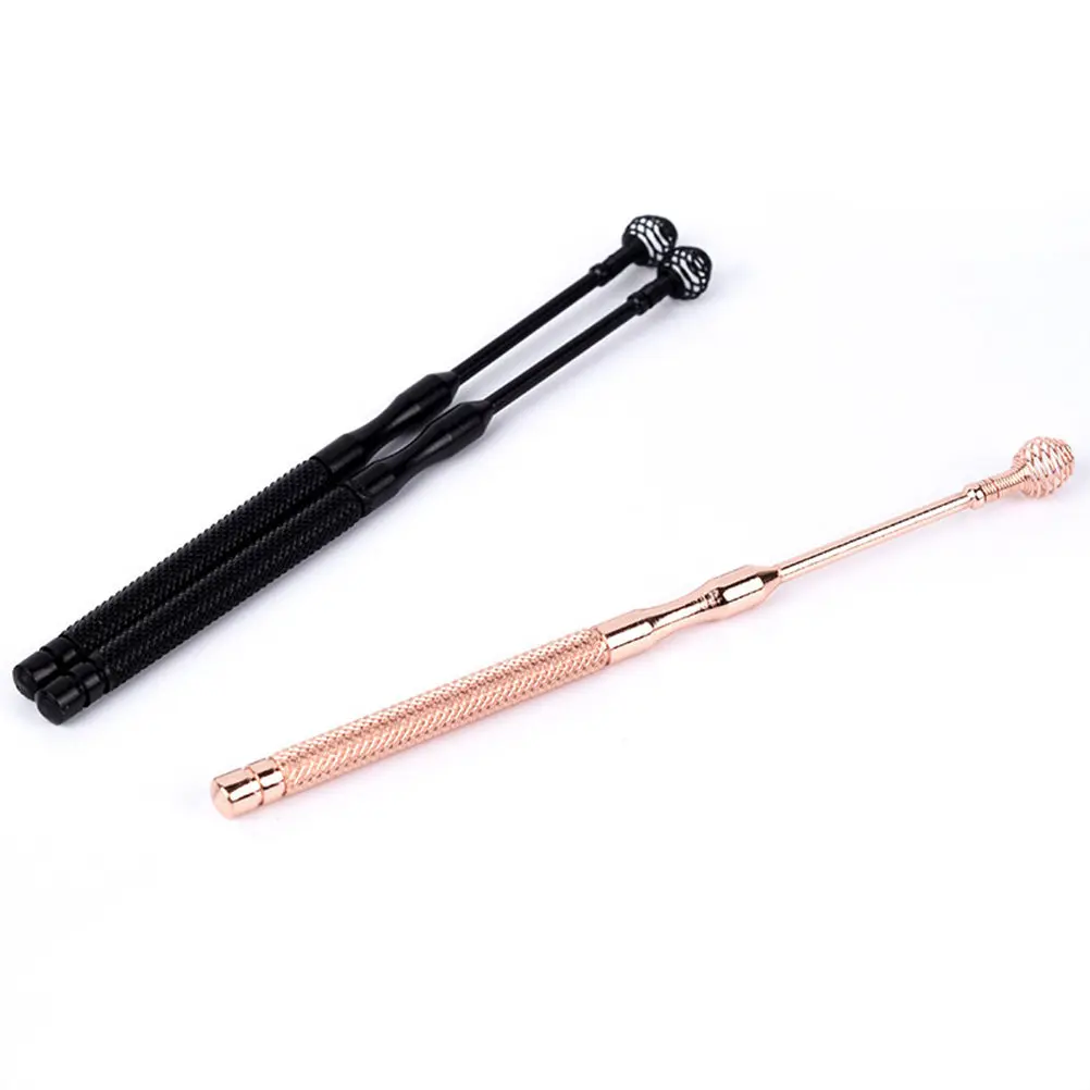 3Pcs Grade Stainless Earwax Cleaner Spoon Kit Anti-Slip Comfort Grip Ear Pick Tool for Adult Ear Hygiene