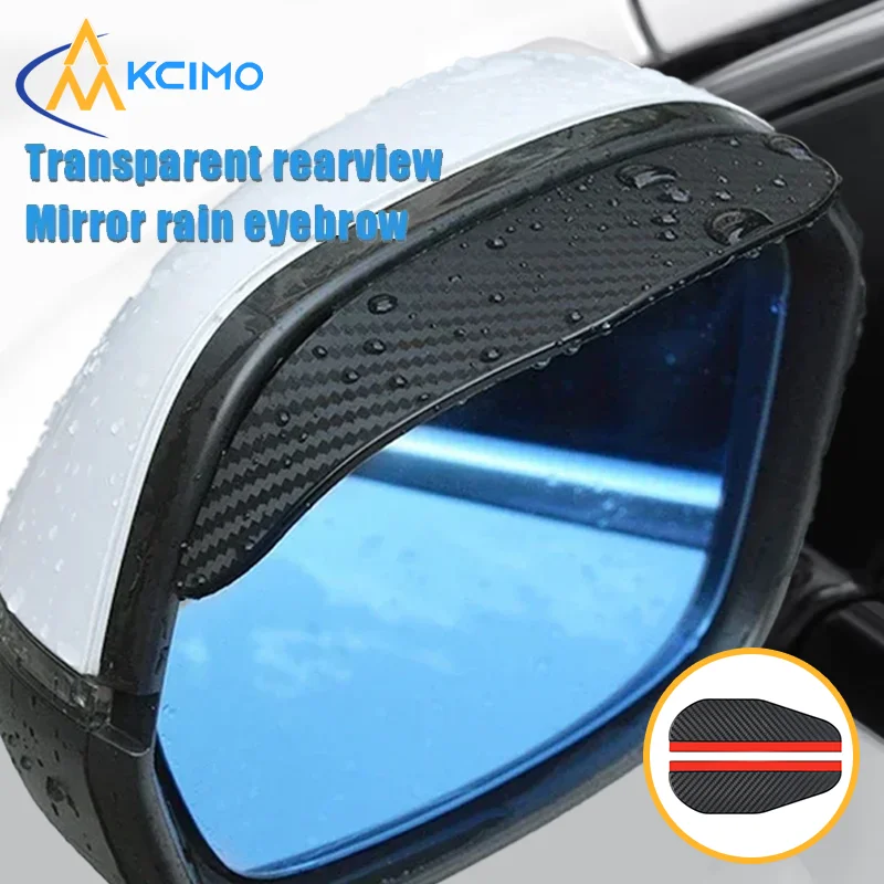 

Stay Clear in the Rain Universal Rearview Mirror Rain Guards for All-Weather Driving Waterproof Mirror Covers