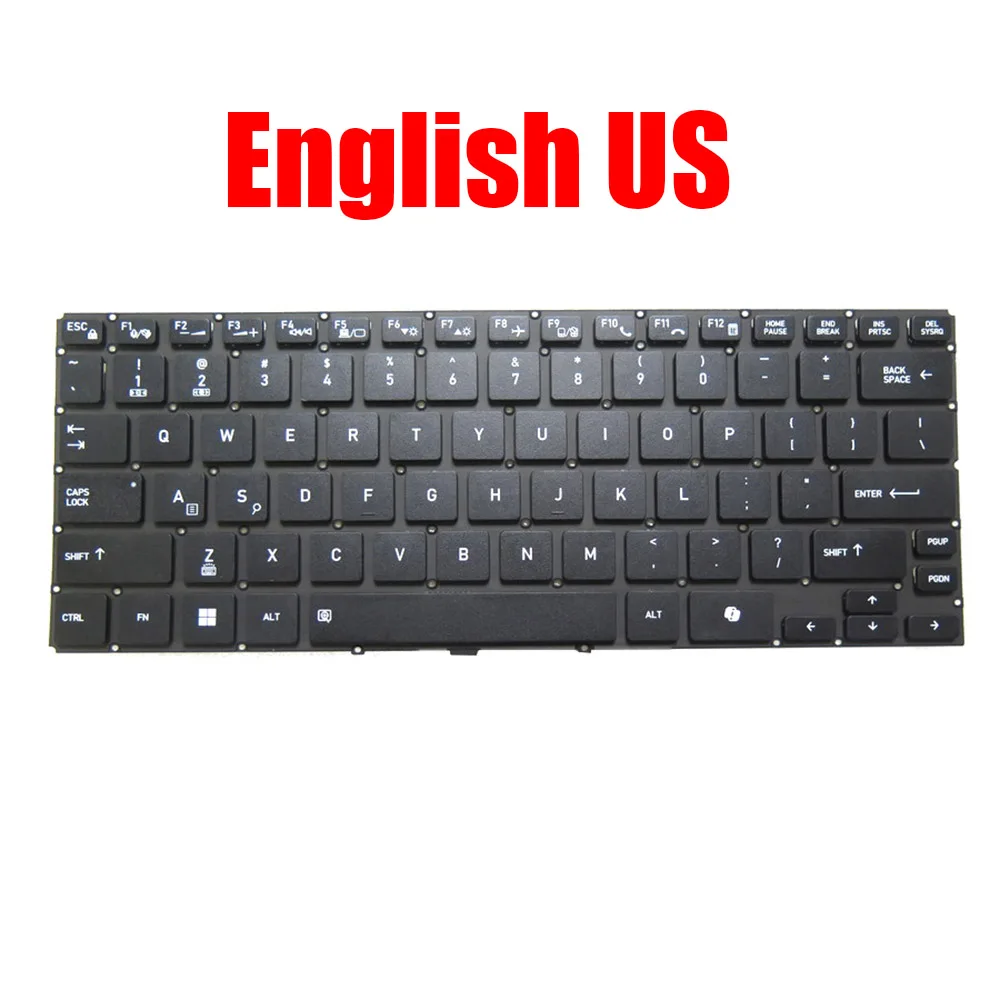 

Laptop Keyboard For DynaBook For Tecra L30-K English US Black New