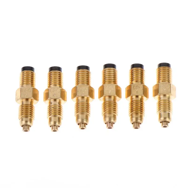 M8x1MMx4MM Tube DPC-0/1/2/3/4/5 Brass One Way Check Measureing Valve Resistive Proportional Distributor Tip Divider