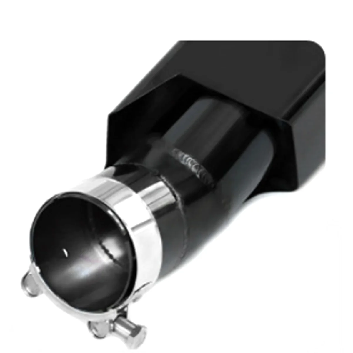 Exhaust Tip Tailpipe Stainless Steel Square Muffler Tip for Land Rover Defender 90 110 L663 Diesel Version -T45C