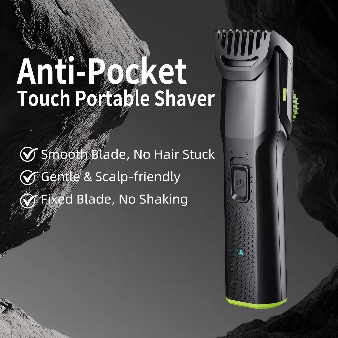

OMUONE Men's Beard Trimmer 20 Length Adjustable Cordless Clipper for Facial & Body Manscaping Portable Rechargeable Hair Trimmer