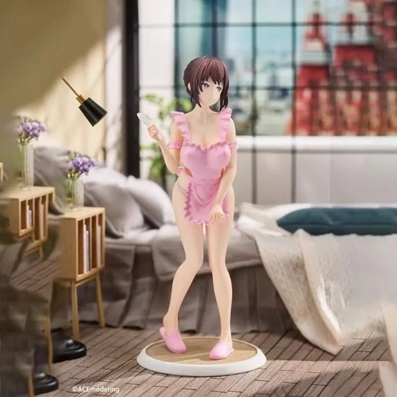 

В наличии: Коллекционная фигурка ACEMODELING 1/6, домохозяйка Нана, в наклонной стойке, с фартуком и ложкой, декор для стола, ПВХ, аниме