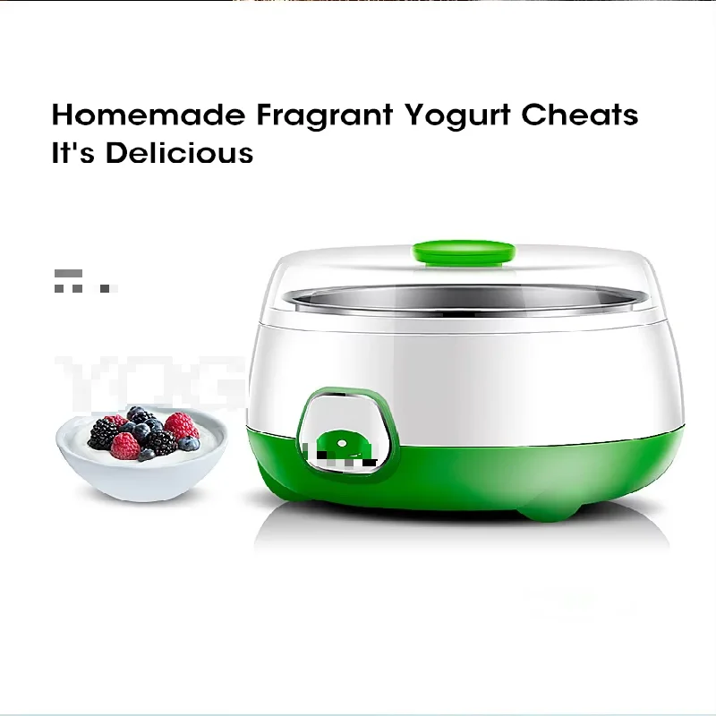 1L Electric Mini Yogurt Maker Automatic Multifunctional 220V Household Rice Wine Maker DIY Yogurt And Natto Fermenting Machine