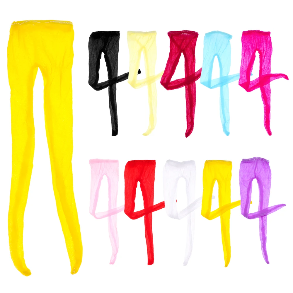 Girl Gift Miniature Clothes Bottoms Socks Dolls Accessories  Panty hose Mini Elastic leggings  Silk Stockings