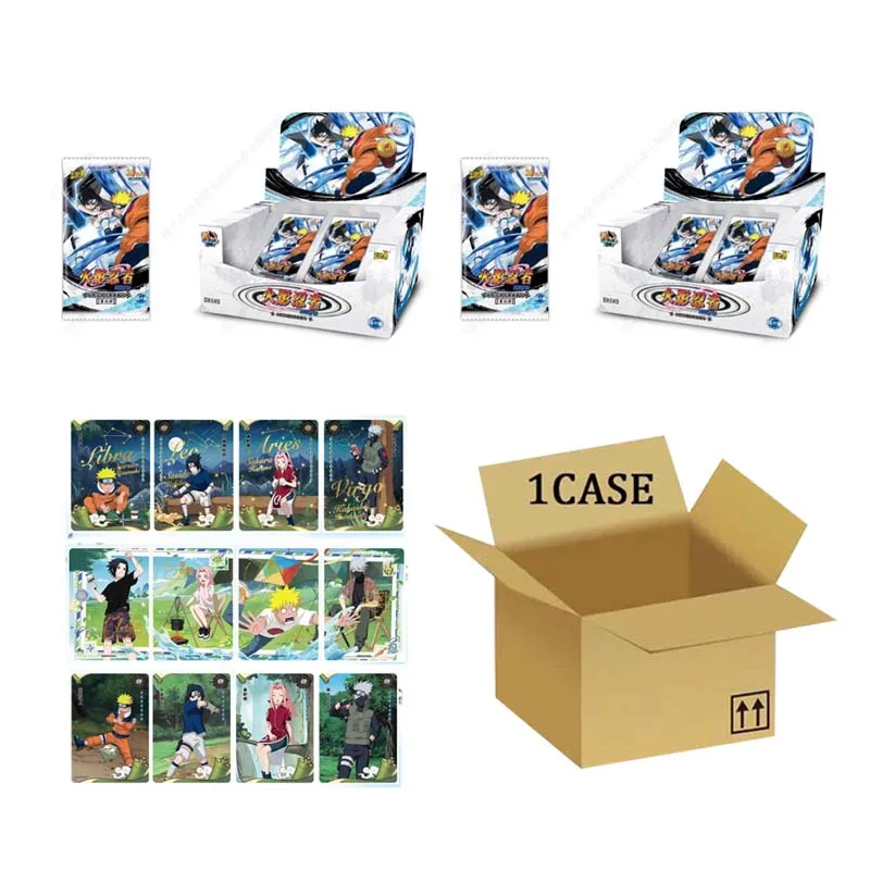 Wholesales Naruto Collection Kayou T4w6 Pre-Sale Booster Box Graded Original Game Box Anime Playing Trading Acg Cards