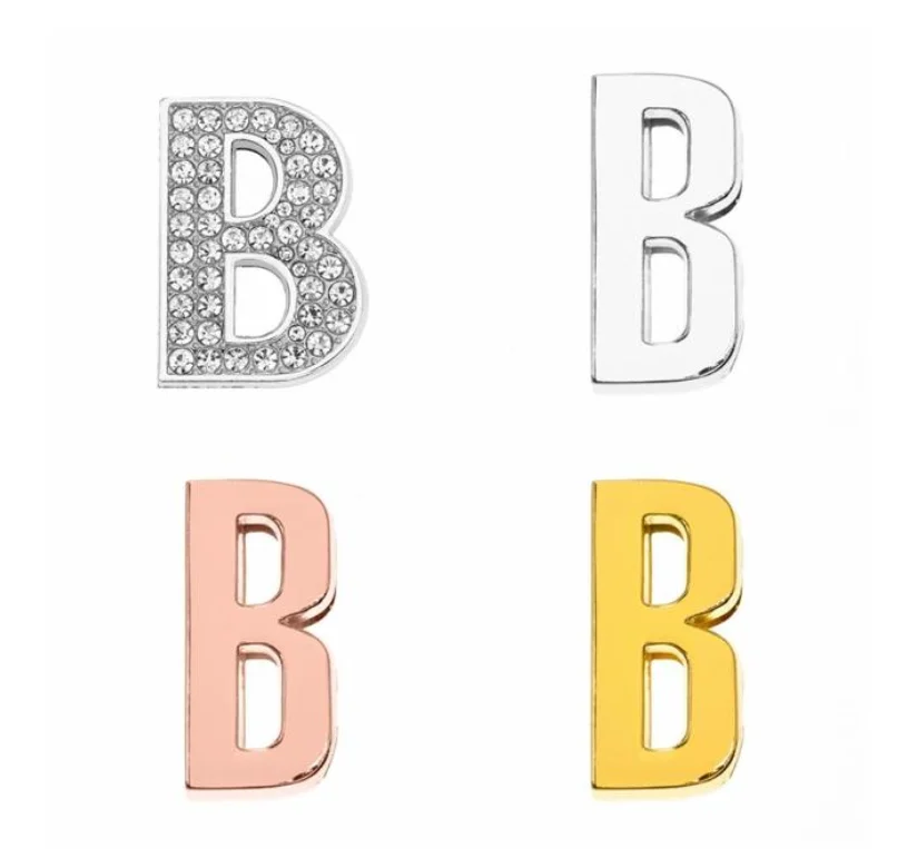 BOSHI JEWELRY 35 Stück 30 mm Schiebebuchstaben-Anhänger für die Schmuckherstellung, Damen-Armband, Alphabet A-Z, DIY-Zubehör, Schlüsselanhänger, Haustierhalsband, 1 Stück 3