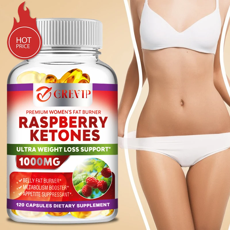 

Raspberry Ketones - Antioxidant, Appetite Suppressant, Boosts Metabolism, Reduces Fat Accumulation, Improves Digestion