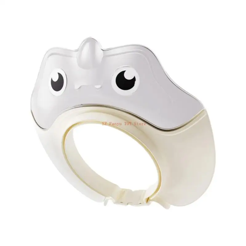 96GC قبعات الاستحمام الصديقة للطفل قبعة الدش القابلة للتعديل لمدة 0-6 سنوات للأطفال حماية العين والأذن غسل الشعر قبعة الاستحمام #2