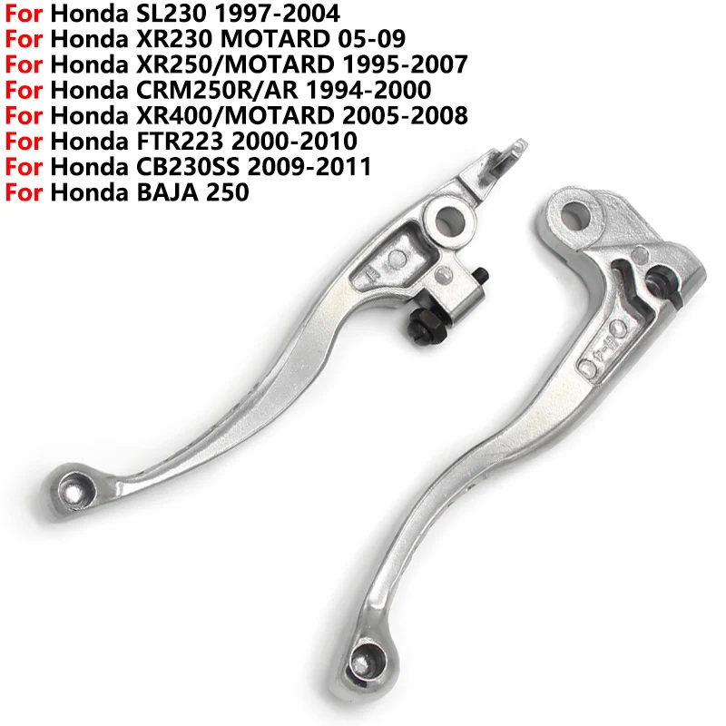 

Clutch Brake Lever For Honda Motard XR400 XR230 XR250 XR 400 230 250 BAJA 250 SL230 FTR223 CB230SS SL 230 CRM250R CRM250AR