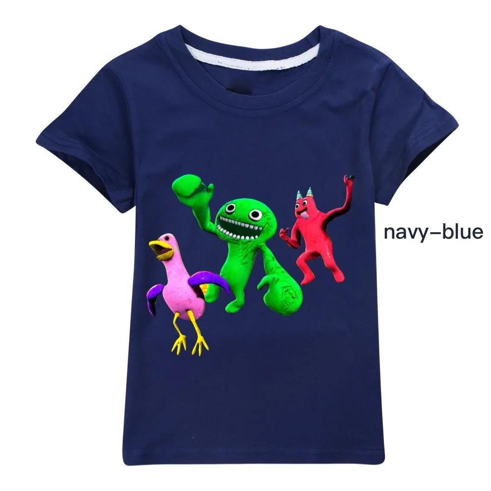 Neue Sommer Kinder kleidung Spiel Garten von Banban Jungen Mädchen Baumwolle Kurzarm T-Shirt Kinder 3D-Druck lässig Streetwear Tops