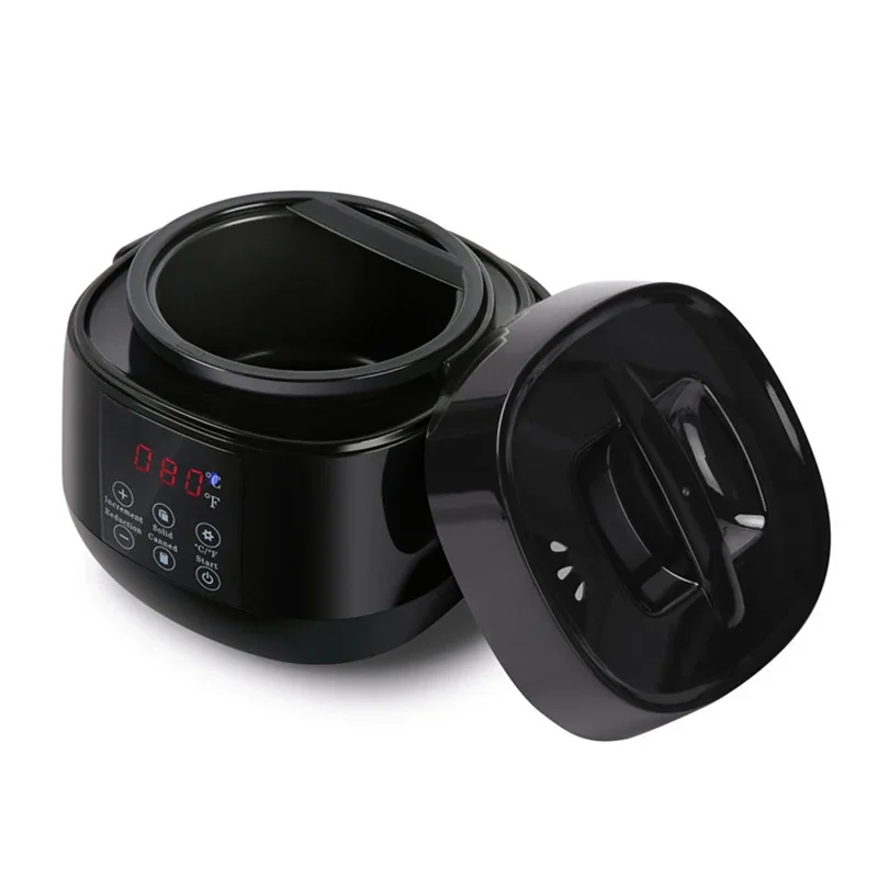 LCD 디스플레이 스마트 왁싱 기계, 500CC 왁스 히터, 손 발 바디 제모기, 파라핀 왁스 워머, 빠른 가열