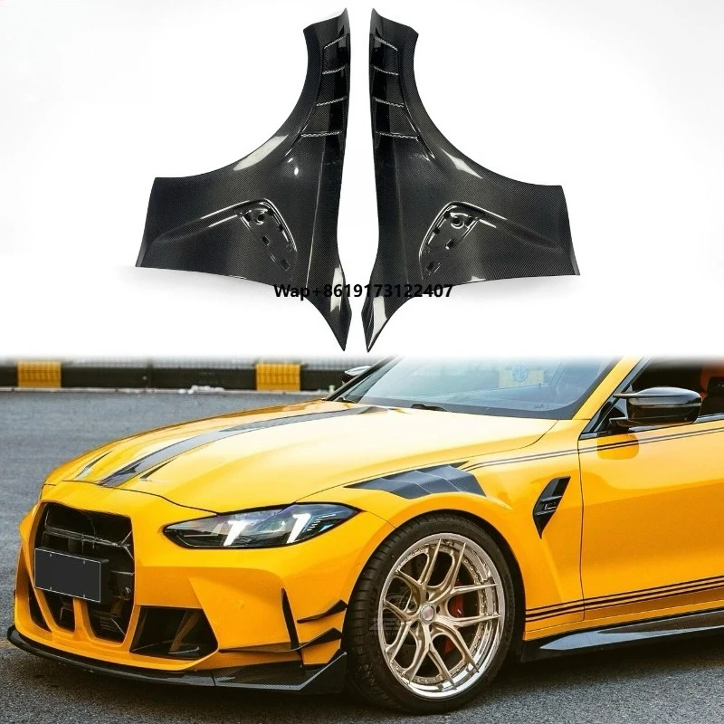 

Carbon Fiber AE Style Front Fender for G80 M3 G82 M4 2021+ Replacement Side Fender Car Exterior Modification Parts
