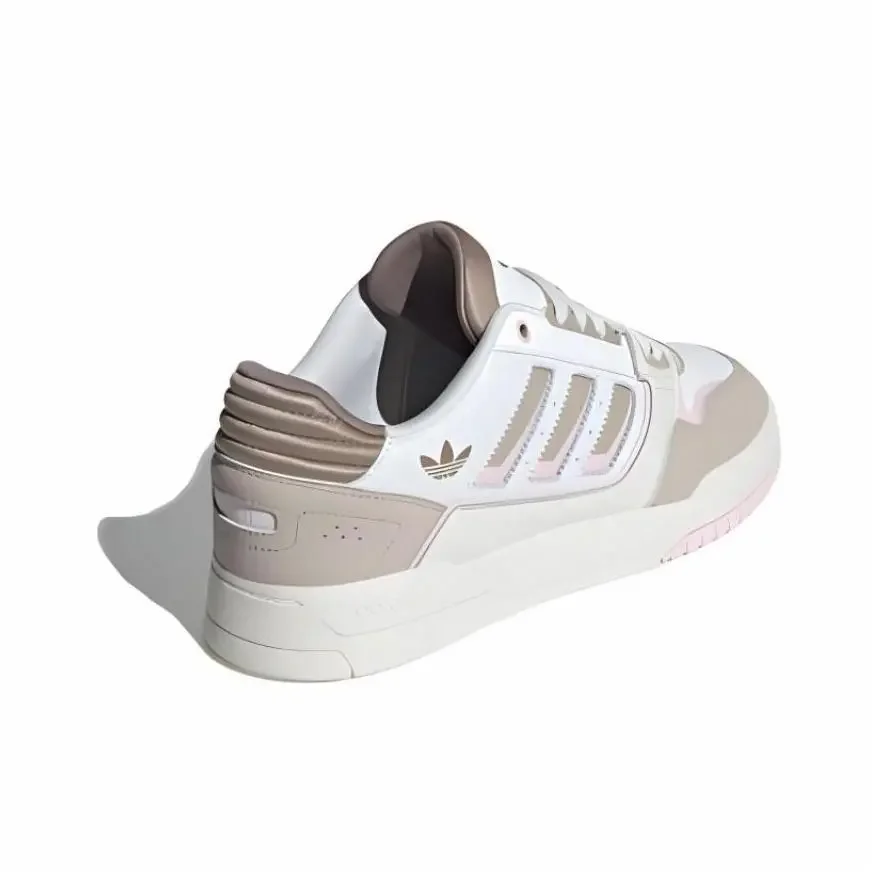 

Adidas originals Drop Step 2.0 comfortable anti-pollution and wear-resistant low-top shoes for men and women white and yellow.