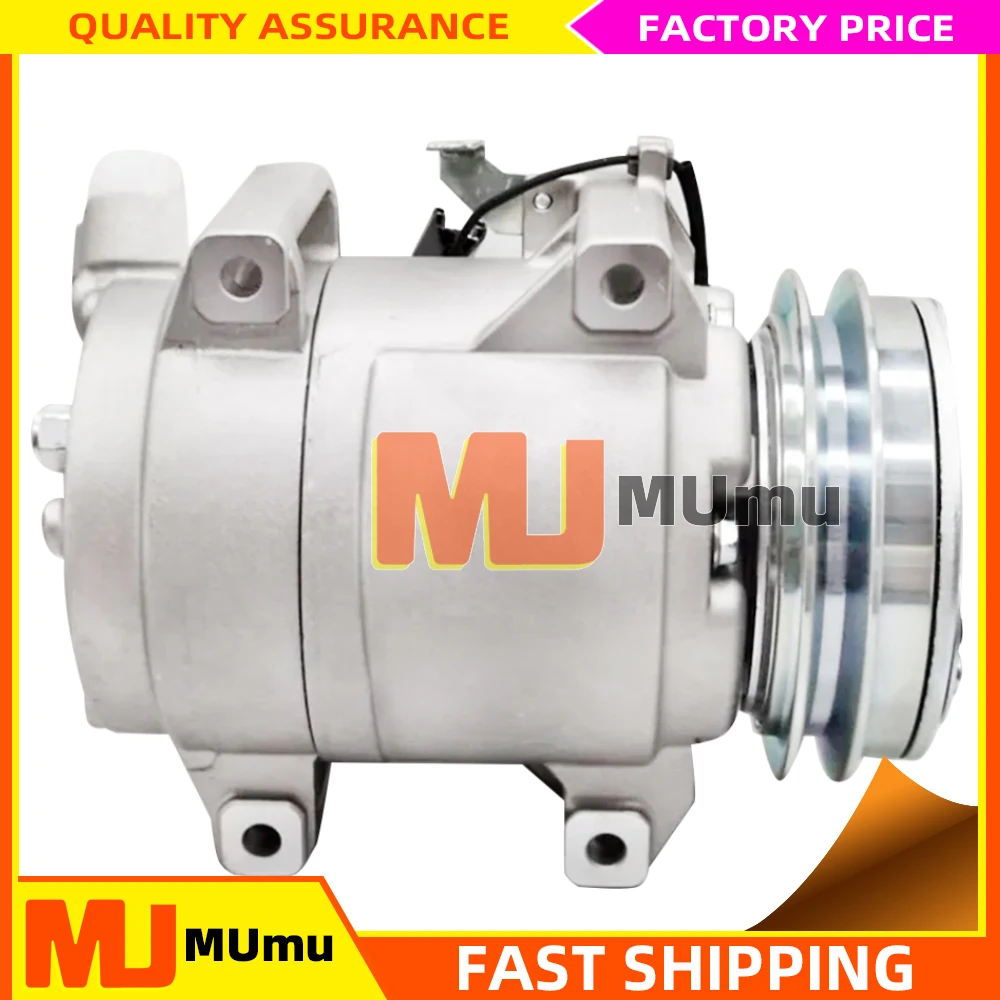 DSK15D AC Compressor Excavator Part 890064,8FK351002171,MN123626,5060122330 For Mitsubishi pickup,Hitachi/John Deere Excavators