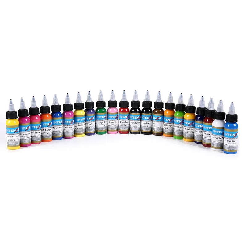 

7/14/21/54 Bottle Body Paint Tattoo Color Ink Set Permanent Makeup Pigment Tattoo & Body Art Paints For Tattoos
