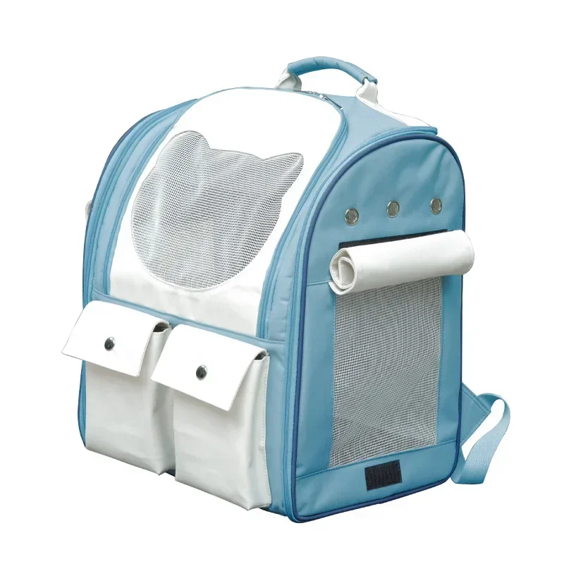 

Pet Bag Cabin, Cat Out, Large Capacity Oxford Cloth Backpack, Portable Backpack, Cat Bag