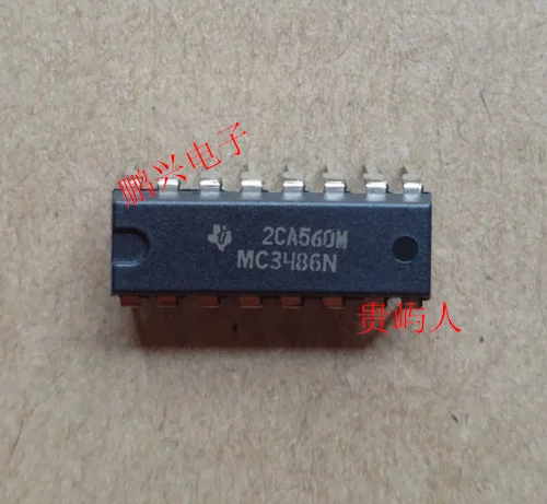 

Free shipping MC3486N IC DIP-16 10PCS