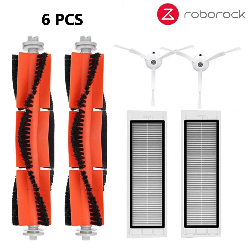 Hepa-Filter Hauptbürste Seitenbürste Ersatzteile für Xiaomi Mi 1s 1st Roborock S5 S50 Max Mijia Roboter Staubsauger Zubehör