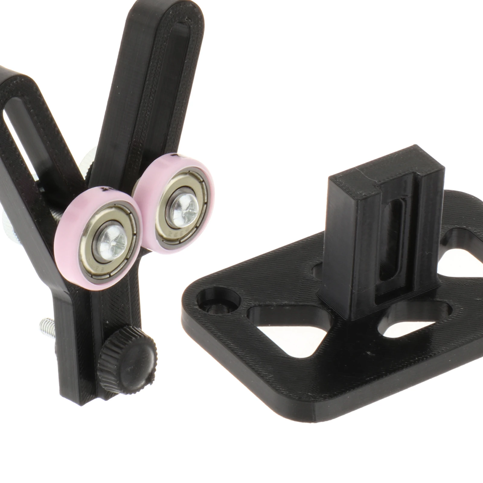 Olta Aracı Epoksi Boyama Ayarlanabilir Yükseklik 9.2-10.5 cm Olta Kamışı Destek Standı 3 Çeneli Ayna Ekseni Dönen Yapıştırma Makinesi