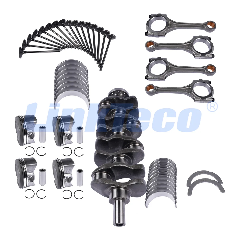 2ZR-FE Crankshaft Kit Connecting Rod Piston For 10-20 1.8 L Toyota Prius Corolla LEXUS CT200H 1.8L Engine Rebuild Overhaul Kit