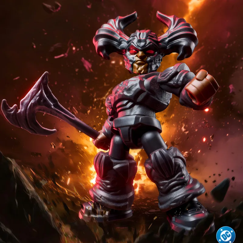  ﻿ Blokees DC JUSTICE LEAGUE Batman Superman Wonder Woman Aquaman Cyborg Arkham Serie Blind Box Anime-Figur Montage-Spielzeug Geschenk – Detail 28