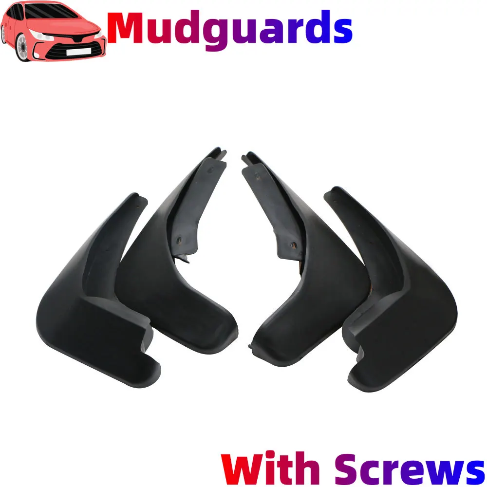 ABS Car Front Rear Mud Flaps for Ford Fiesta MK7 Hatchback 2009 - 2017 Mudguards Fender Splash Guards  Accessories