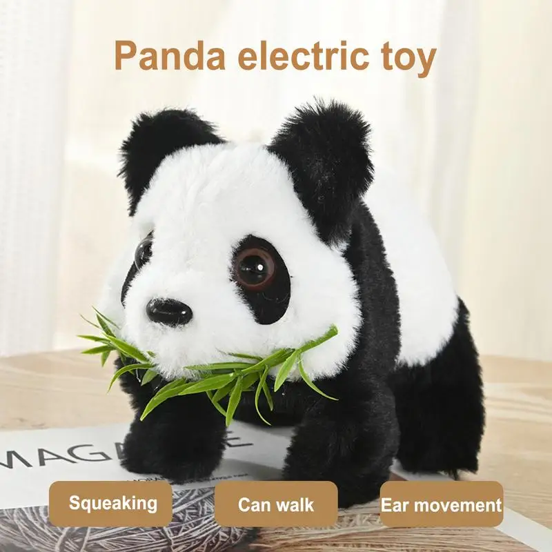 Panda Stuffed Animal Electronic Plush Toys With Sounds And Movements Dancing Panda Plush Interactive Toy for Children Gifts