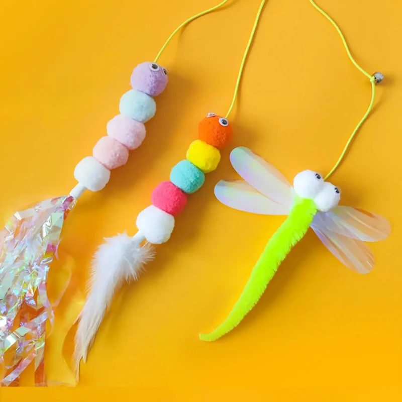 Cat toys, cats, self relaxation, playful cat hanging door swing, playful  rope hanging rope, kitten playful  stick rope