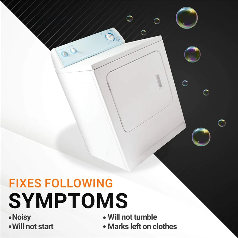 

2 комплекта 306508 Комплект подшипников переднего скольжения стакана для сушки одежды 306508 Комплект подшипников стакана сушилки PS 1804752 АП 4037304