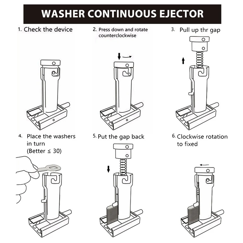 3X Car Body Repair Tool Spot Welding Dent Puller Ring -Gun Shoot Reload Washers Continuous Ejector With 60Pcs Washers