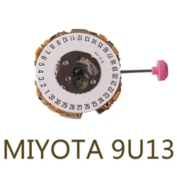 MIYOTA Caliber 9U13 Single Calendar Date At 3/6 Japanese Quartz Movement Watch Repair Mechanical Replacement Parts