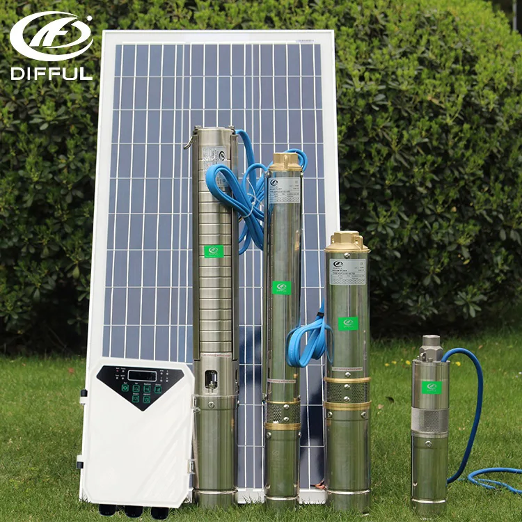Solar 36v Dc Water Pump for Agriculture  Irrigation Price High Pressure Solar Water Pump  Solar Inverter Controller MPPT
