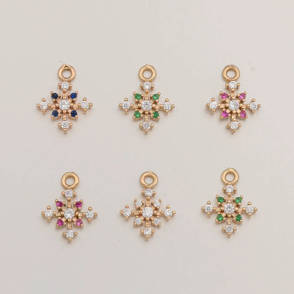 

Cordial Design 100Pcs 10*13MM Jewelry Accessories/CZ Charms/Hand Made/Flower Shape/DIY Rhinestone Pendant For Earrings #193937