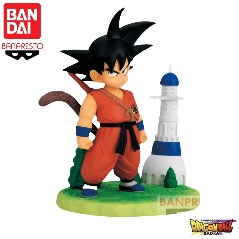 Auf Lager Original Bandai Banpresto Dragon Ball Son Goku Modell Spielzeug Action Figur Garage Statue Sammeln Ornamente