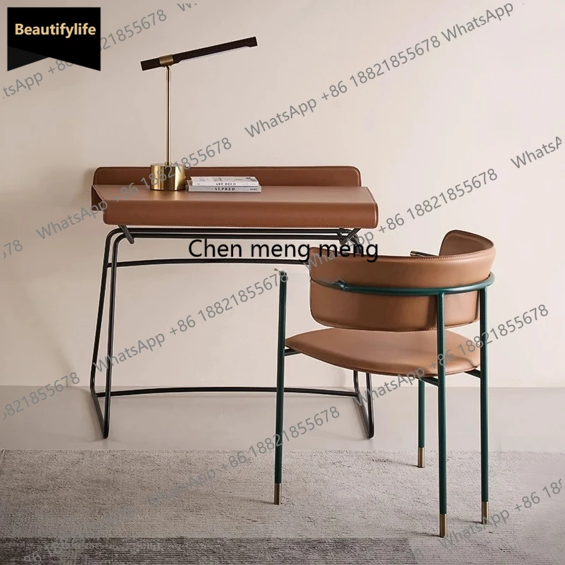 

B567 Итальянский минималистичный стол, современный минималистичный продвинутый индукторный компьютерный стол для учебы дома