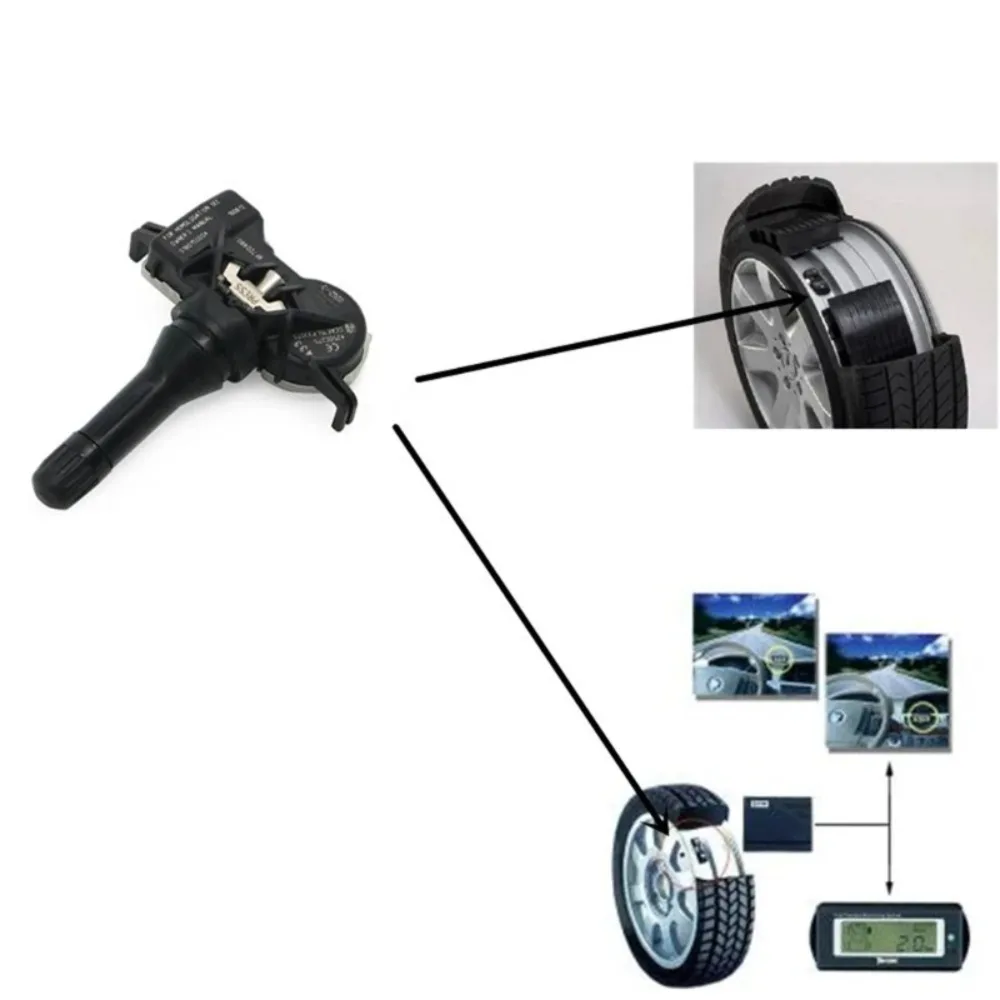 ZF-T 1 Juego  Sensor  Monitor  presión  neumáticos 4250C275 para Mitsubishi Pajero Pajero Sport III 2014-2025 433MHZ TPM