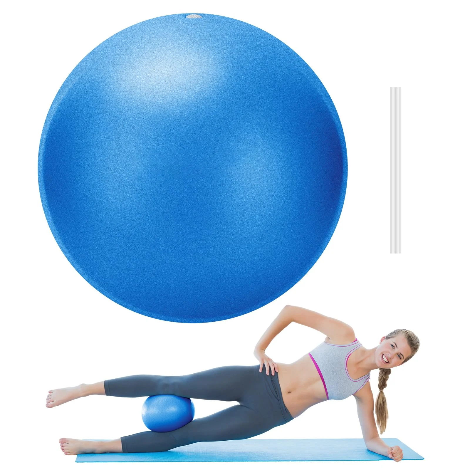 Nueva pelota de Yoga de 25cm, pelota para ejercicio, gimnasia, Fitness, Pilates, ejercicio de equilibrio, gimnasio, Fitness, pelota central para Yoga, equipo de entrenamiento interior