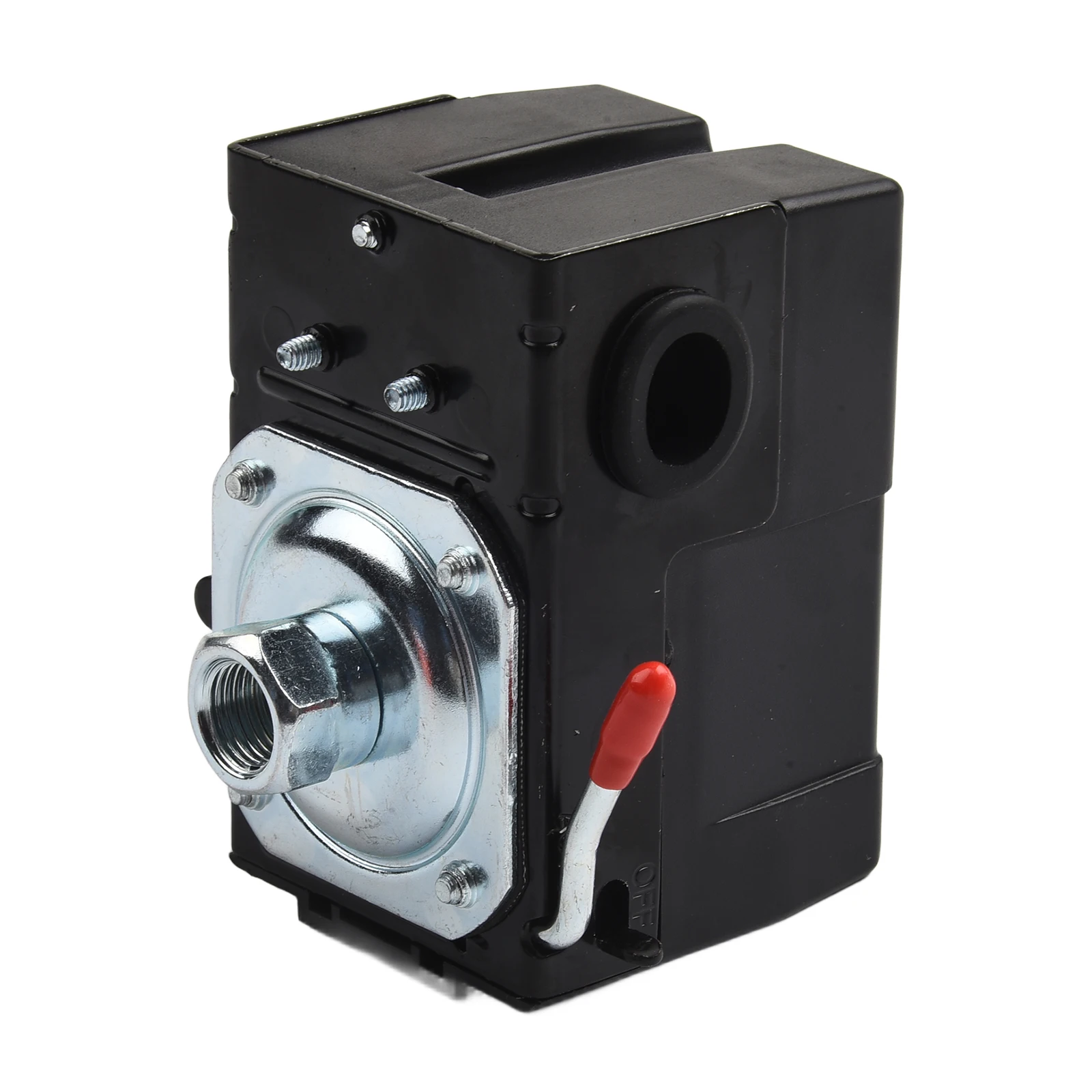 High Quality Pressure Switch Control Valve 26A Black For Air Compressor Air Pump Pump Control Valve Regular Single Port