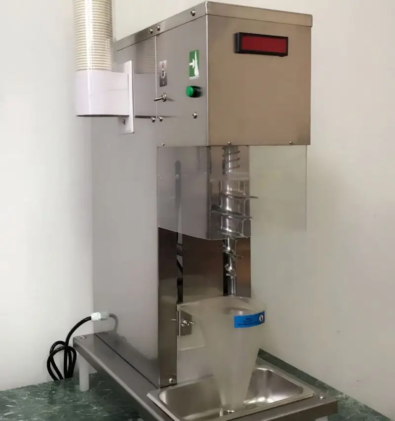 Machinery, Fully Automatic Cyclone Fruit Ice Cream Machine, New Zealand's Genuine Fruit Frozen Yogurt