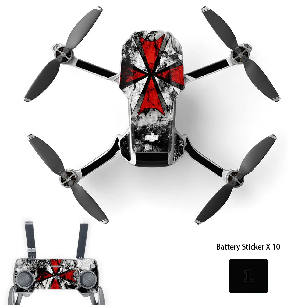 Waterproof Decal Skin Decorative Stickers for DJI Mavic Mini 1 Drone Skin for DJI Mini 1 Drone Skin and Controller Skin