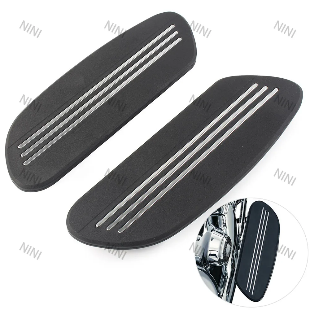 

Motorcycle For Harley Davidson Touring Electra Glide Softail 1986-later 1Pair Rider Floorboard Footboard Inserts