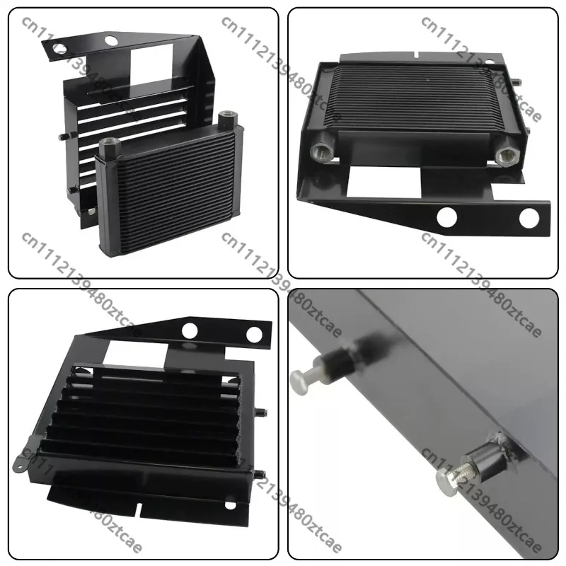 Vehicle‑Specific Oil Cooler Radiator Kit, Engine Oil Cooling Heat Exchanger, Automotive Modified Aftermarket Cooling Accessory