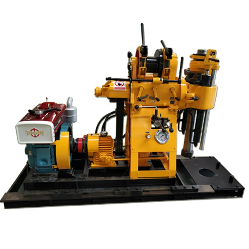 Mining hard rock 200m hard rock drilling water well rock drilling machine