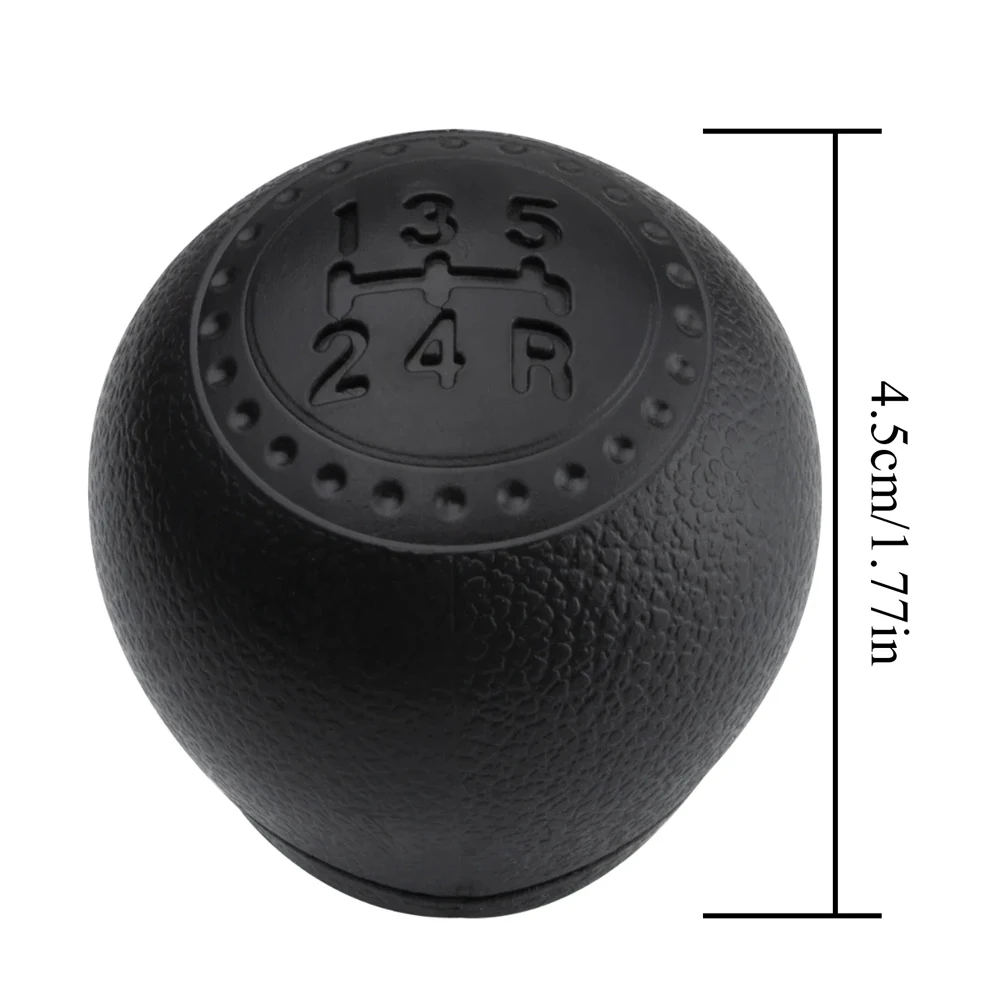 5/6 Speed Car Manual Gear Shift Knob Replacement Leather Gearstick Handball Fit For FIAT For PUNTO For Iveco Car Accessory