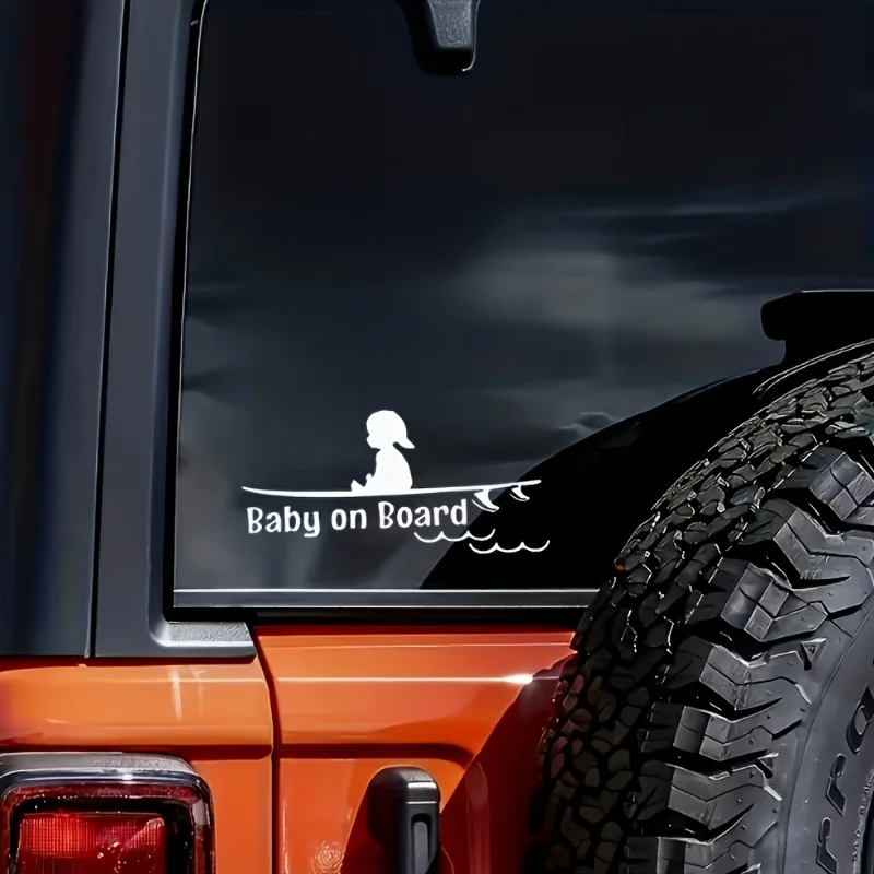 Stickers, Car Safety Warnings, Fun Irregular Shapes, Disposable Glass Surface Design, Suitable for Vehicle and Home Decoration