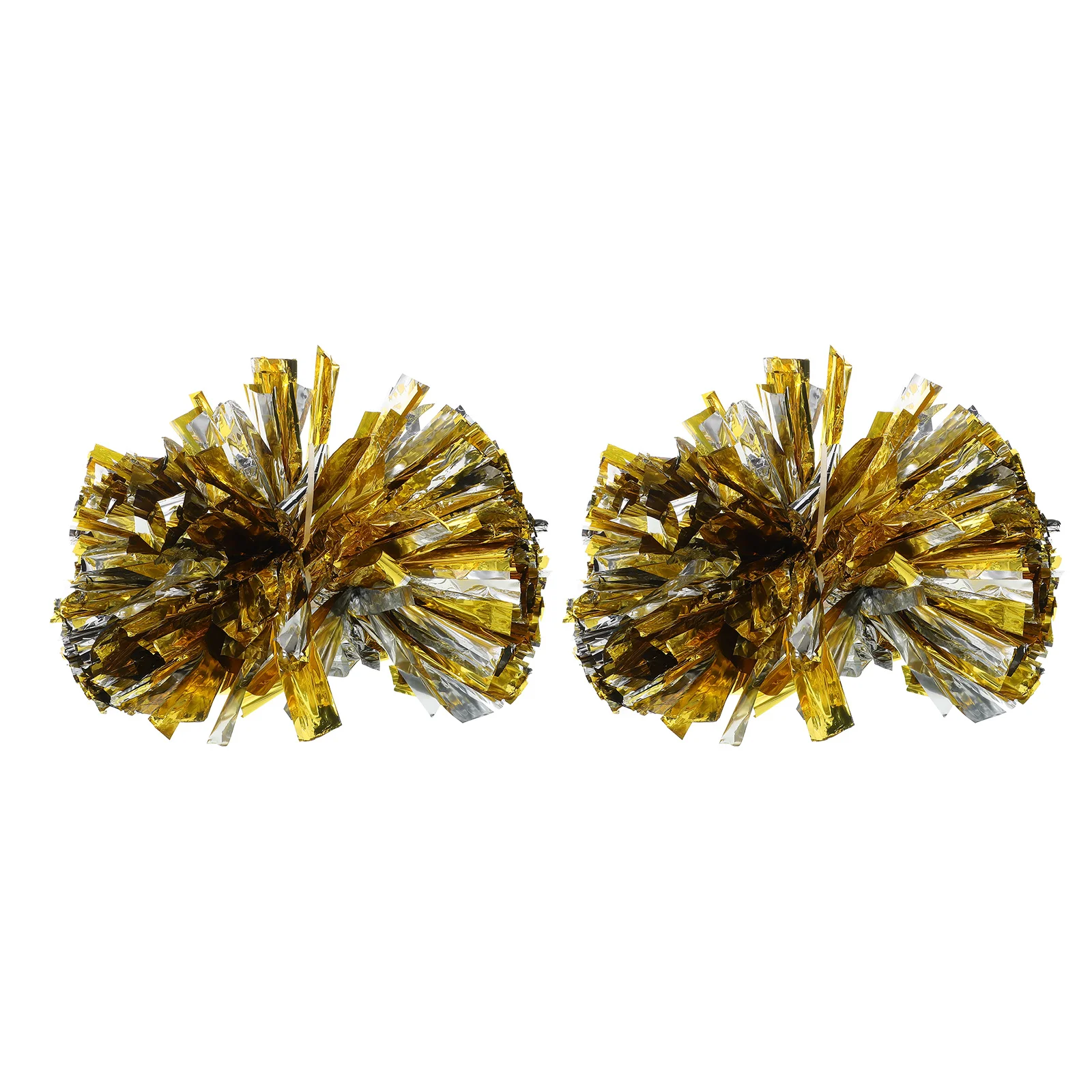 4pcs Cheerleading Pom Poms Shiny Lightweight For Kids Sports Day School Events Dance Exlarge