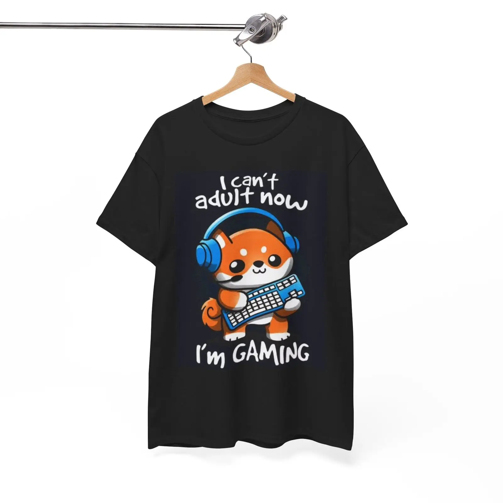 

Im Gaming Graphic TEE Funny Cute Shirt Gamer Unisex Heavy Cotton Tee