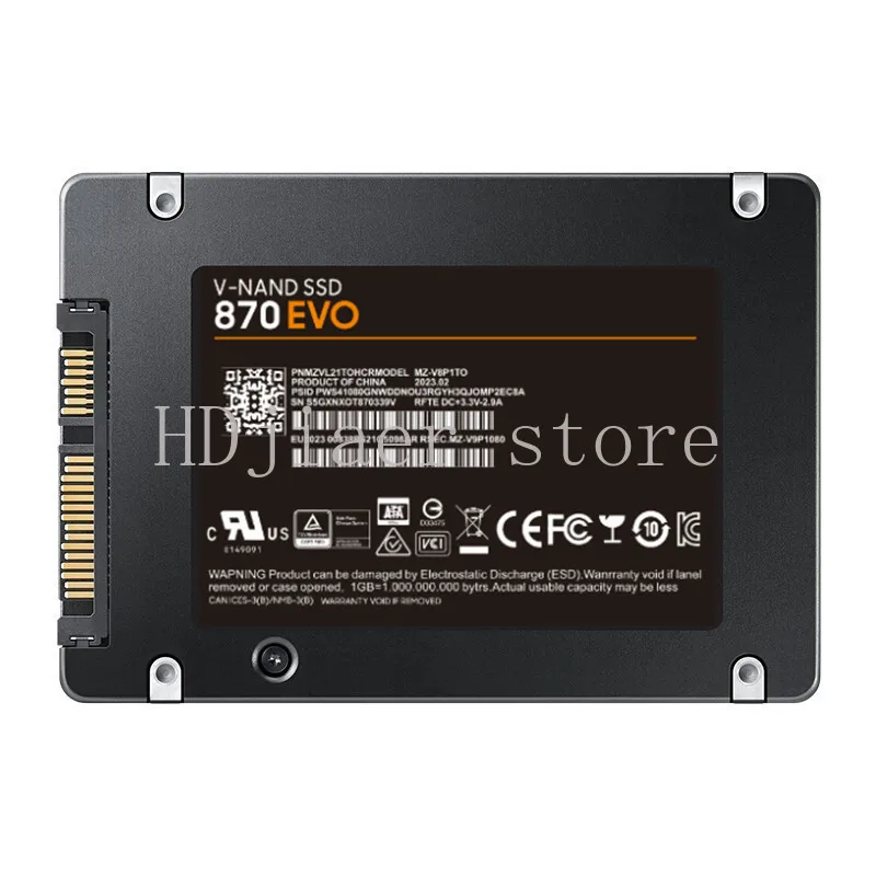 

SSD 2.5-inch 870EVO high-speed transmission 1TB/2TB/4TB